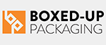 boxed up logo in footer