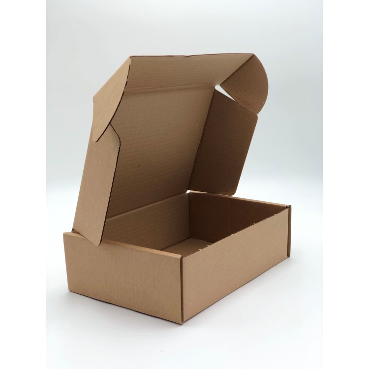 Cardboard Postage Boxes Single Wall Postal Mailing Small Parcel Box 9" x 7" x 3" 