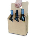 Six Standard Wine Bottle Carrier (242 x 163 x 377mm)