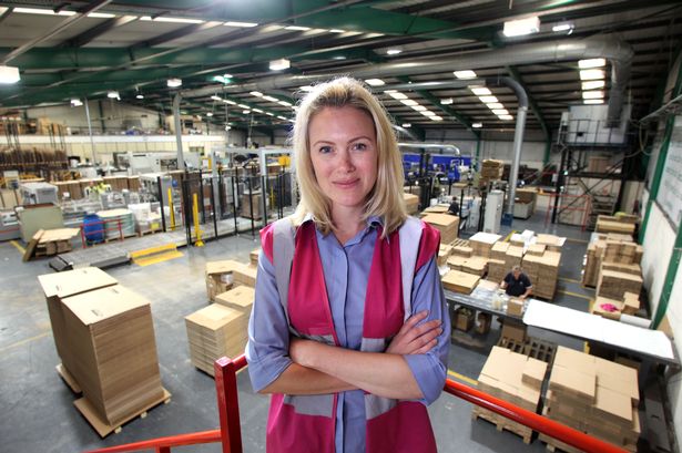 Kate Hulley, MD of Belmont Packaging